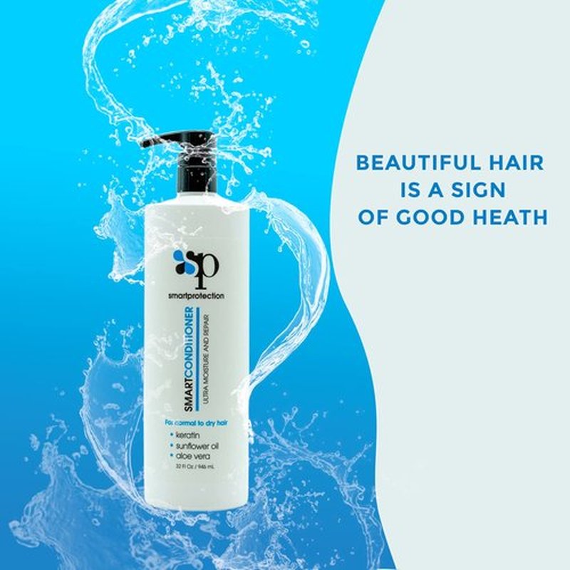 Skiennix Ultra Moisture Conditioner - Sulfate & Paraben Free | 32oz for Keratin Treated Hair
