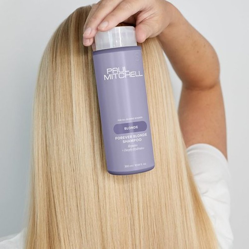 Paul Mitchell Forever Blonde Shampoo - Deeply Hydrates & Repairs Bleached Hair | 10.1 Fl Oz