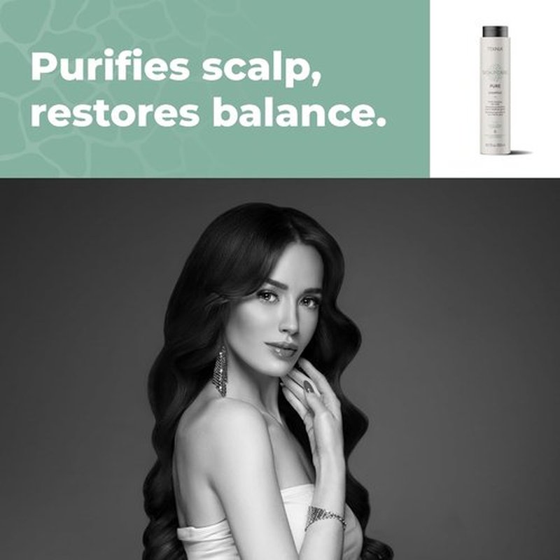 Lakmé Teknia Scalp Care Shampoo - Pure Purifying Formula for Oily Scalp | 33.8 Fl Oz
