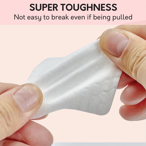 1000PCS Lint Free Nail Wipes- Wavy Pattern Nail Polish Remover Pads- Lint Free Wipes for Nail Polish, Eyelash Extensions, Nail Art- Prep Wipes for Manicure and Pedicure