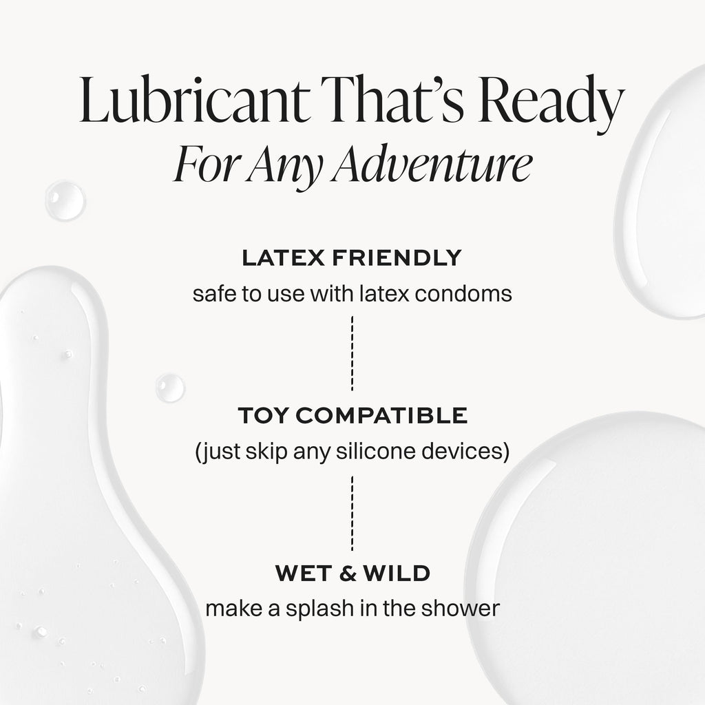 Wet Platinum Silicone-Based Personal Lubricant | Ultra Smooth, Super Slick, Hypoallergenic, Long-Lasting Performance, Waterproof Formula| Lube for Men, Women & Couples, 9 fl oz