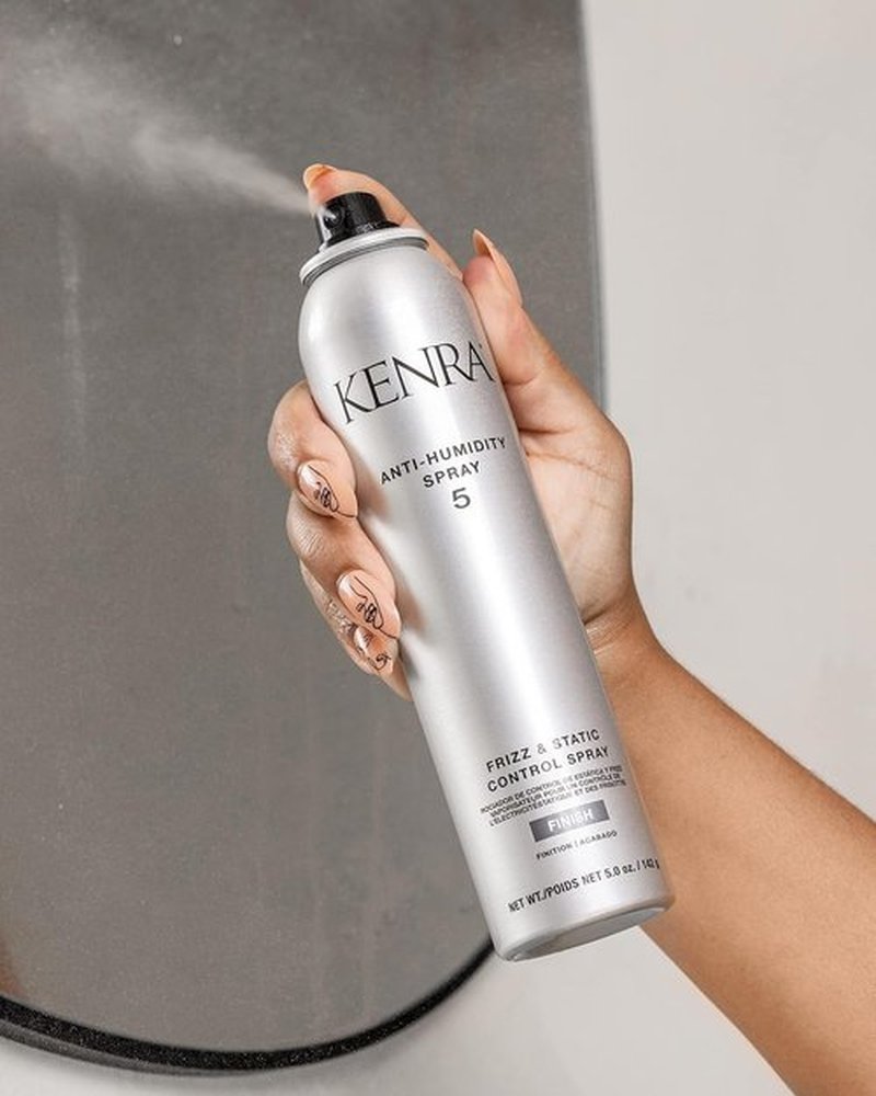 Kenra Anti-Humidity Spray 5 - Frizz & Static Control | 72-Hour Humidity Resistance | Lightweight Formula