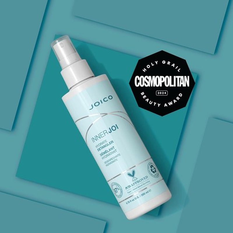 Joico InnerJoi Hydrate Detangler - Moisturizing Solution for Dry, Tangled Hair | Sulfate & Paraben Free