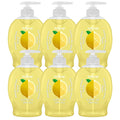 Softsoap Liquid Hand Soap with Pump, Limited Edition Summer Scents, 6.25 Fl Oz, 6 Pack (Lemon)