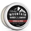 Rocky Mountain Barber Company Solid Cologne for Men - Citrus & Spice Scent - 2 Oz | Long-Lasting Formula with Coconut Oil & Shea Butter