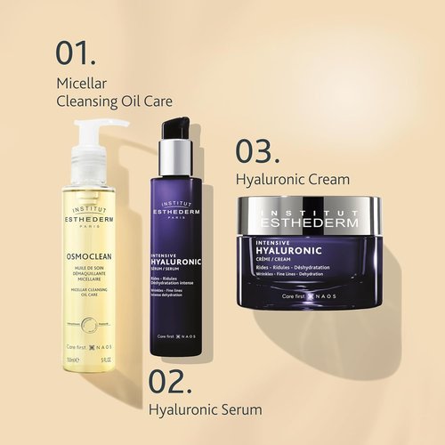 Institut Esthederm Micellar Cleansing Oil - Gentle Face Cleanser & Makeup Remover for All Skin Types | 150ml