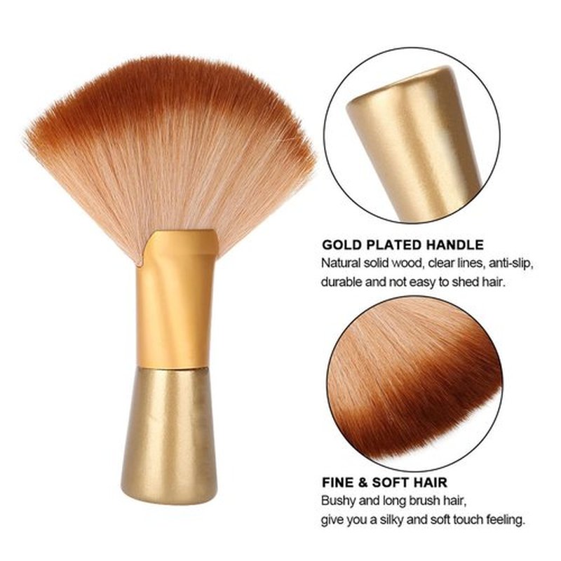 Professional Large Body Powder Brush for Spray Tan & Makeup Setting | Dual-Purpose Tan Brush with Soft Bristles | Salon & Home Use Powder Brushes Accessories
