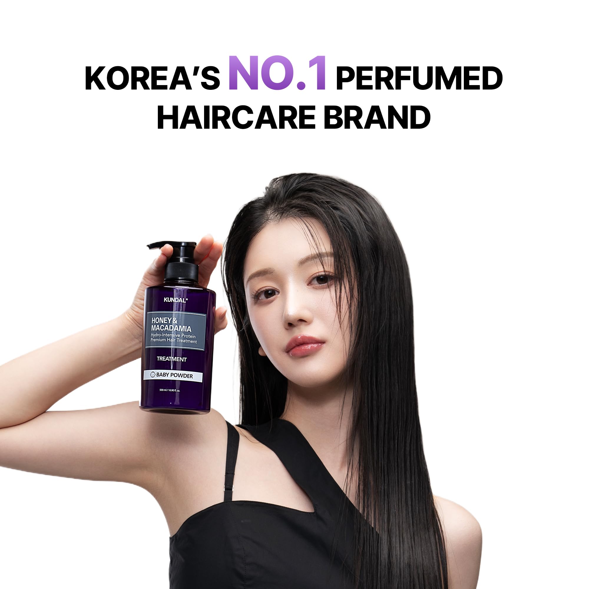 KUNDAL Honey & Macadamia Korean Hair Care Shampoo & Conditioner Limited Edition White Musk Set, 16.9 Fl Oz, Pack of 2 - Salon Quality, Long Lasting Scent, Moisturizing, Argan Oil, Sulfate Free