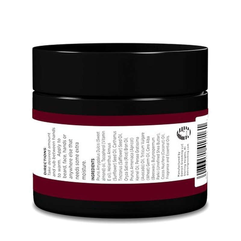 Detroit Grooming Co. Beard Butter - Softens & Hydrates with Safflower Oil & Shea Butter | Corktown Scent, 2oz