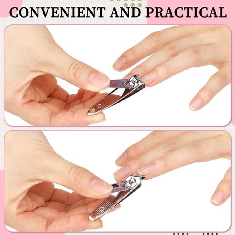 Gisafai 12 Set Thank You Employees Appreciation Gifts for Women Inspirational Manicure Set Nail Clipper Bulk for Nurse Week Gift Office Coworkers Customers Staff