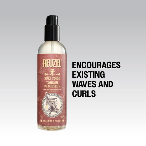 Reuzel Surf Tonic Hairspray - Fragrance-Free Hair Styling Spray - Adds Grip, Texture & Volume - For All Hair Types