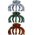 Bgffuy Extra Large Octopus Claw Clips for Thick & Long Hair - Non-Slip Strong Hold Unbreakable Jumbo Hair Accessories, Cute Stylish Ideal Gift for Women 3 PCS