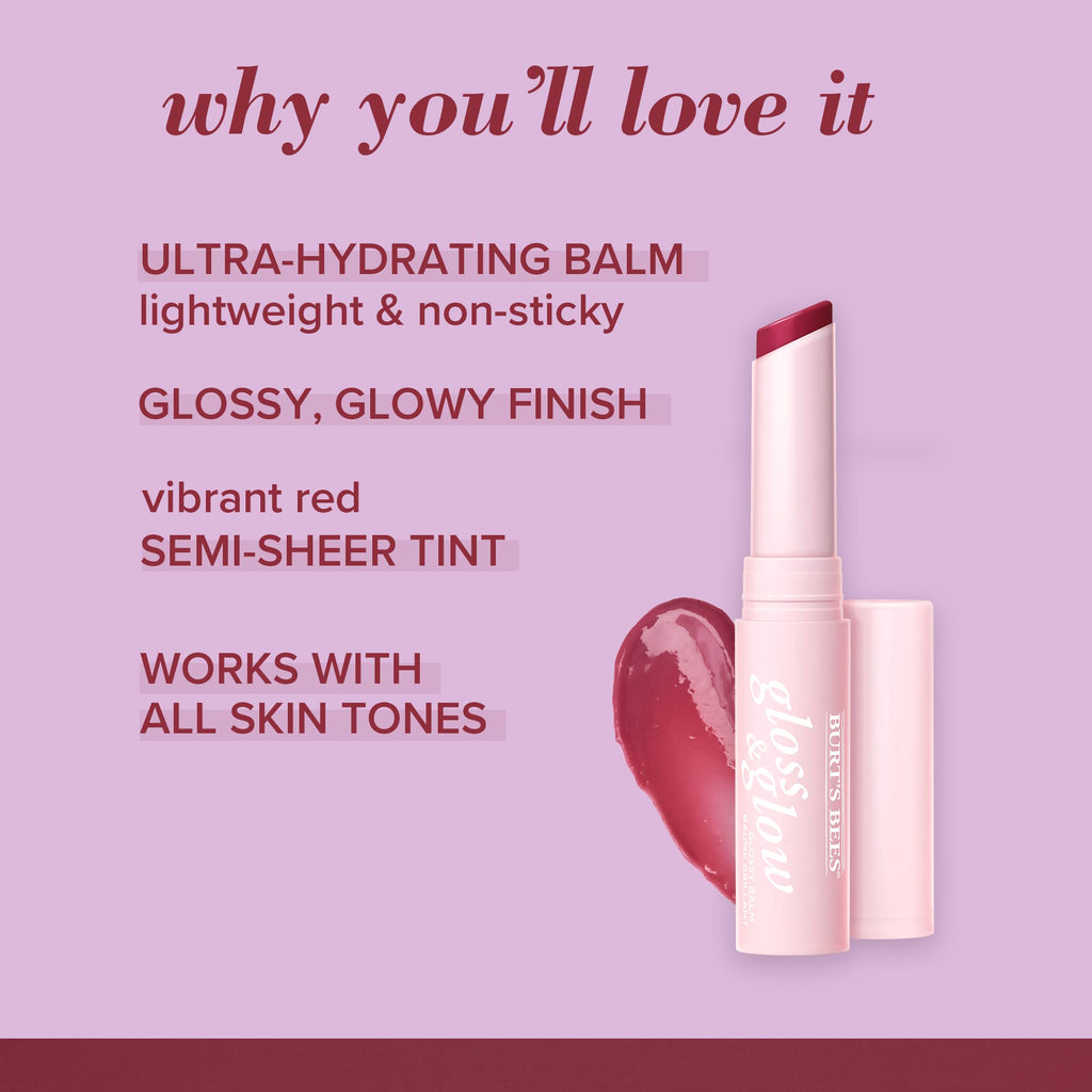Gloss & Glow Glossy Balm - Eat Drink, and Be Cherry