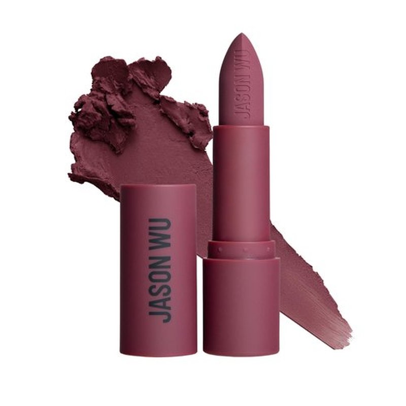 Jason Wu Beauty Hot Fluff Modern Matte Lipstick - 3-in-1 Lipstick, Blush, Shadow, 3.8g 0.134oz (Jelly Roll, 3.8g)