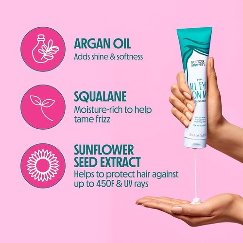 Not Your Mother's All Eyes On Me 3-in-1 Hair Styling Cream - UV Protection for All Hair Types
