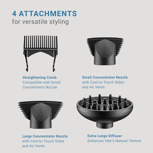 BaBylissPRO® Nano Titanium™ Hair Dryer - High-Speed 2000 Watts with Ionic Technology