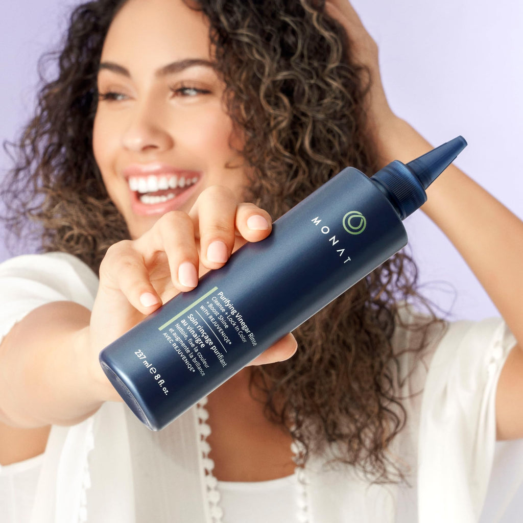MONAT Purifying Vinegar Rinse - Nourishing Moisturizing Elixir for Shiny, Soft, Smooth and Lustrous Hair
