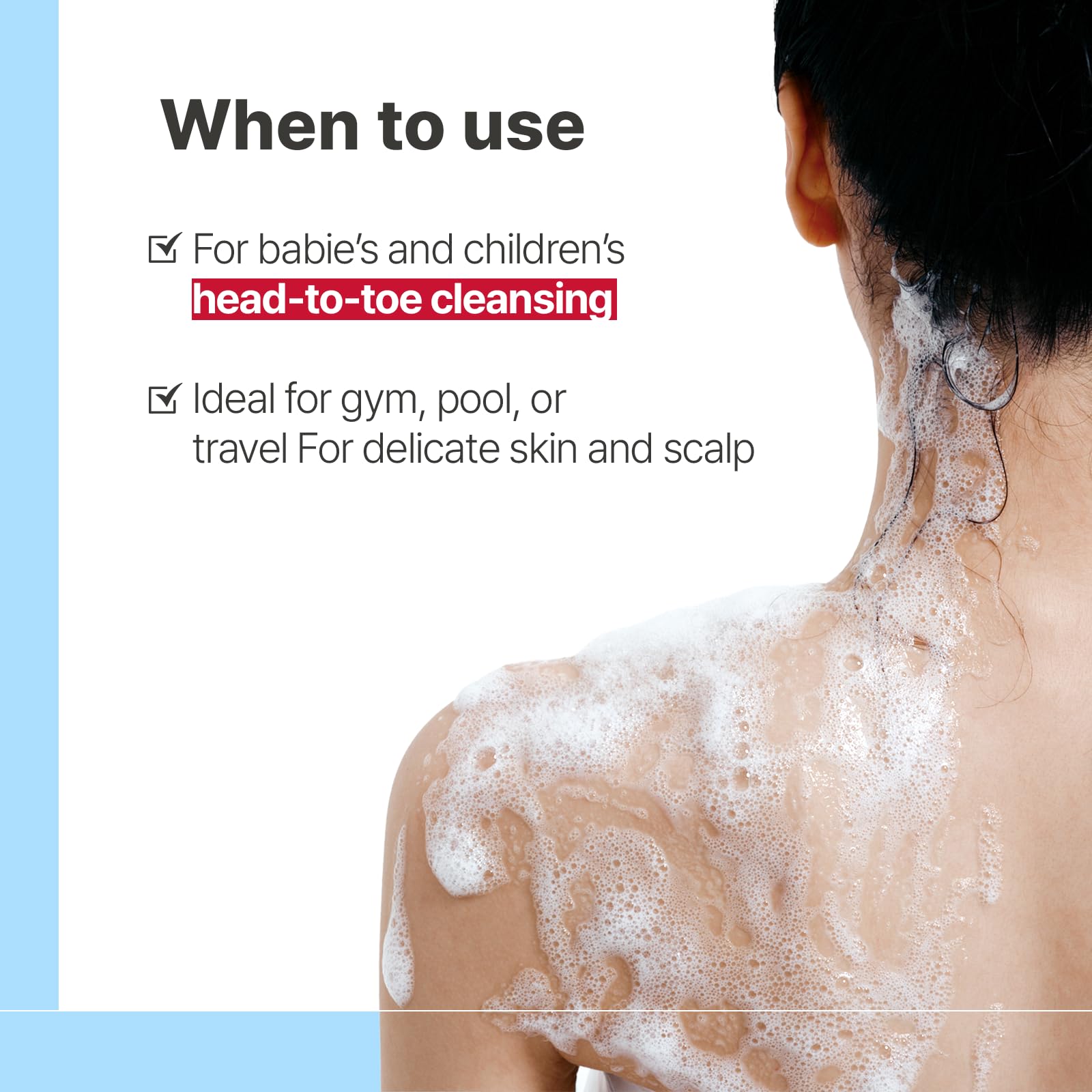 Illiyoon Ceramide Ato 6.0 Top to Toe Wash - Mild Cleanser for Baby body, 16.9 Fl Oz (500ml)