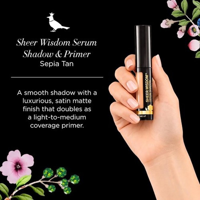 butter LONDON Sheer Wisdom Serum Liquid Eyeshadow - 2-In-1 Satin Matte Primer for Hooded Eyes, 0.13 Oz