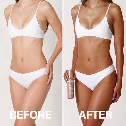 Bali Body Instant Tan Mousse - Streak-Free Wash-Off Bronzing Mousse for Natural Glow | Chocolate Tint | 200ml/6.7oz