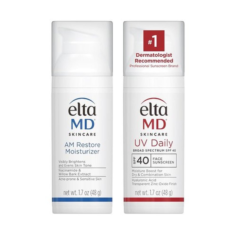 EltaMD UV Daily Facial Sunscreen SPF 40 - Lightweight, Oil-Free Moisturizer | Fragrance-Free, Dermatologist Recommended