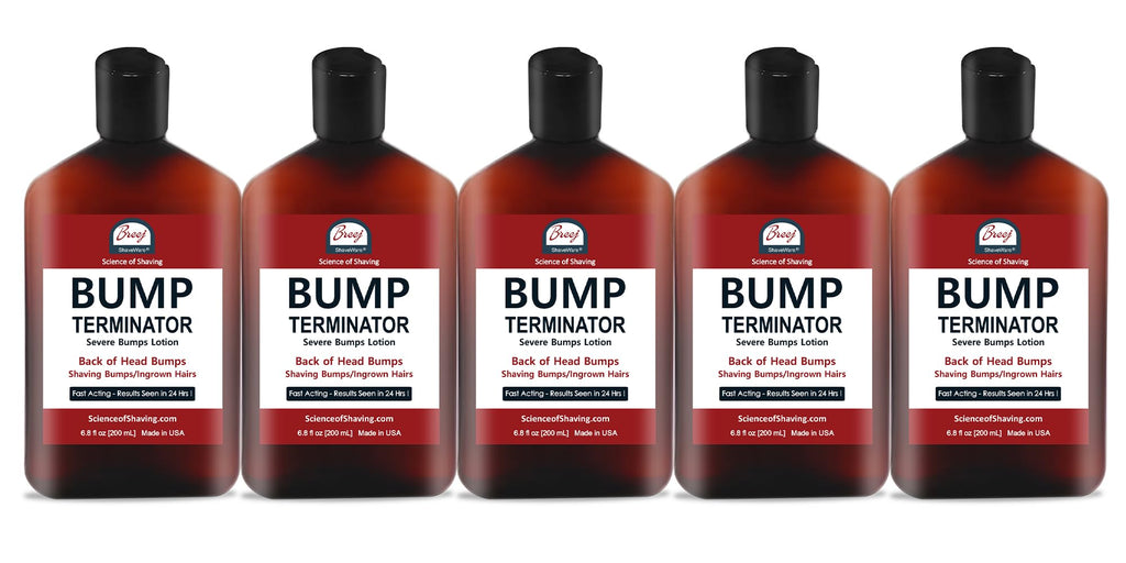 BUMP Terminator Razor Bumps & Shaving Bumps Remover | Ingrown Hair Treatment for Pubic Area with Glycolic Acid, Salicylic acid & Tea Tree Oil| BREEJ Bump Treatment for Bikini Bumps, 6.8 oz (Pack of 1)