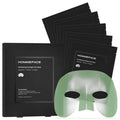 HommeFace Revitalizing Hydrogel Facial Mask Set | Hydrating Anti-Aging 5ct - Korean Skincare with Hyaluronic Acid & Vitamins