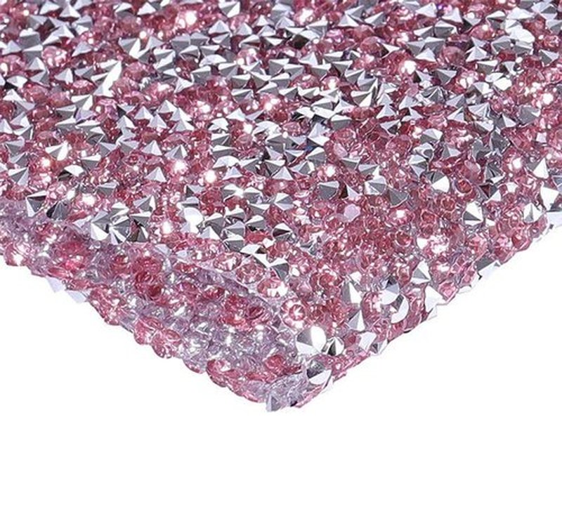 EBANKU Shiny Nail Art Table Mat, Foldable Nail Art Hand Pad Salon Practice Cushion Pad Portable Nail Art Manicure Tool