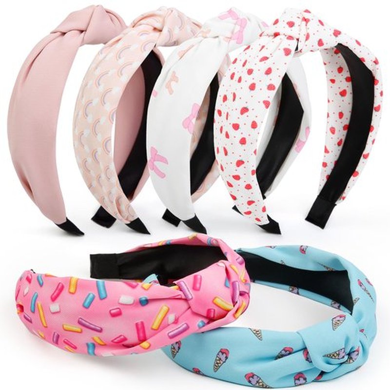 TERSE Headbands for Women Girls, Fashion Knotted Head Bands for Women's Hair Christmas Stocking Stuffers