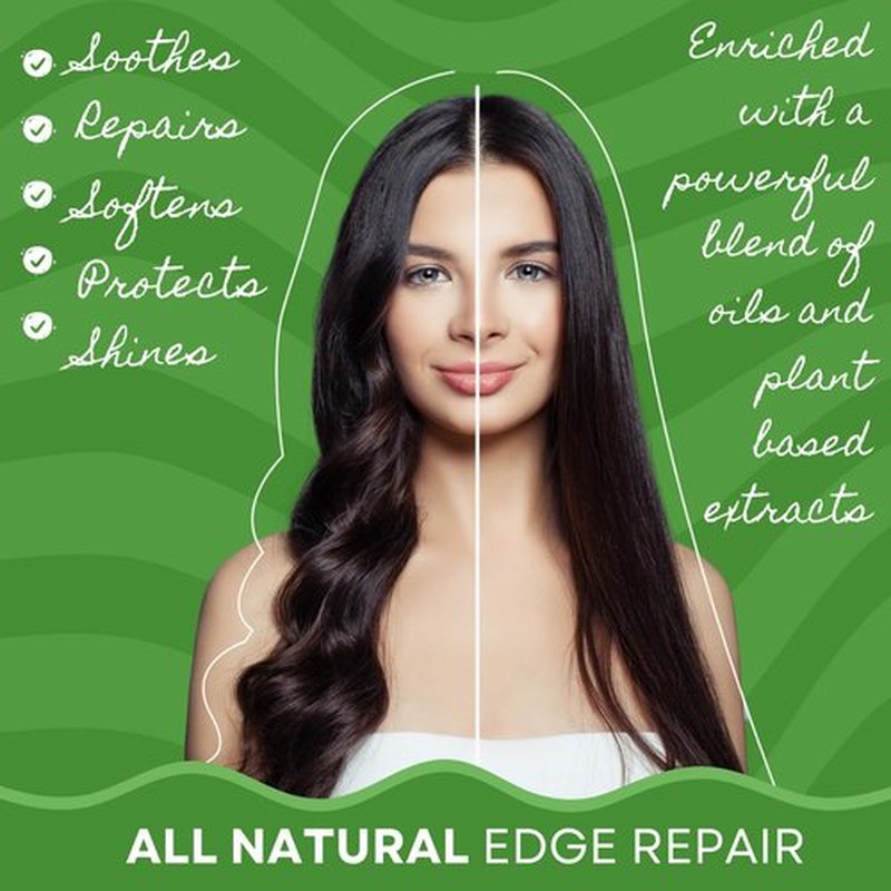C B SMOOTHE Oil, Natural Hair Growth Serum with Tea Tree, Peppermint, Jamaican Black Castor - 4oz, Non-Greasy, Anti-Itch Scalp Moisturizer, Boosts Circulation & Edge Regrowth, Unisex