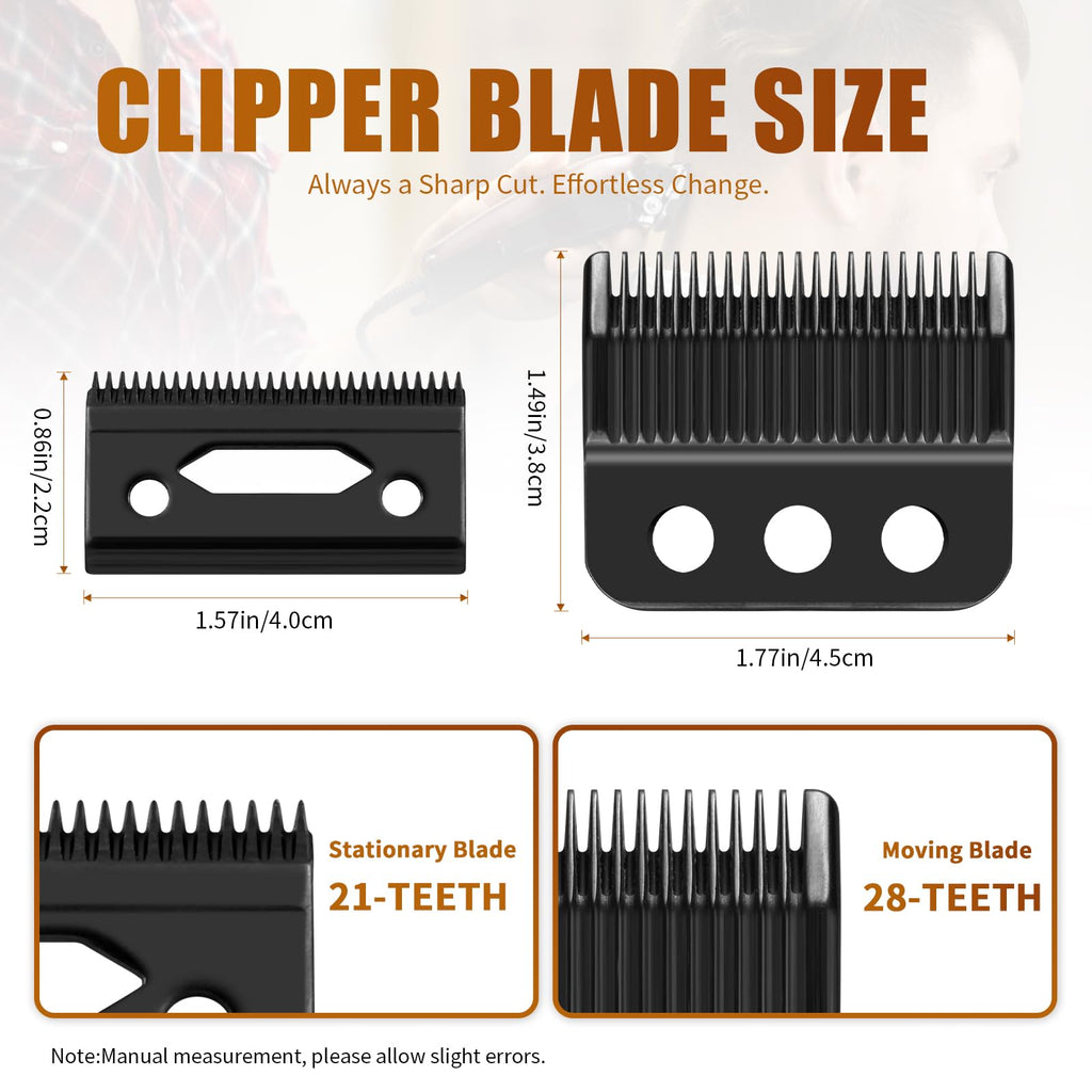 3-Hole Replacement Blade for Wahl Designer, Senior, Cordless Designer