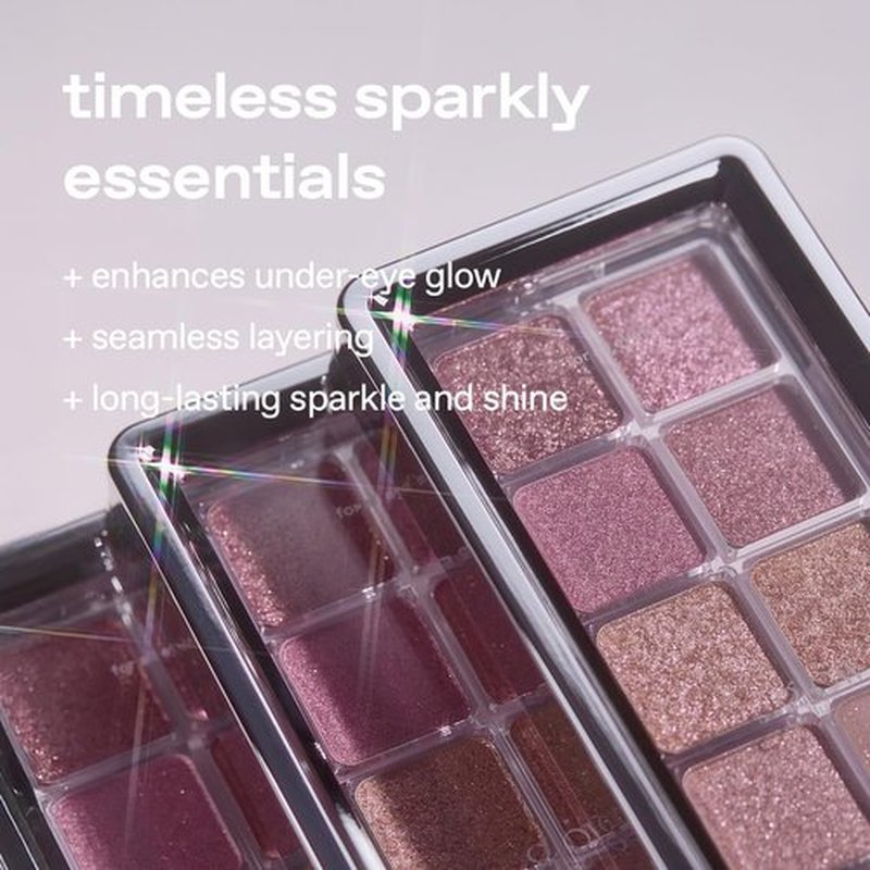 Glow Anime Eyeshadow Palette - 12-Color High-Pigment Multi-Finish | Blendable Matte, Shimmer & Metallic | 0.33 oz