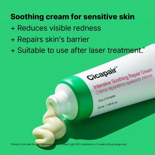 Dr.Jart+ Cicapair Face Moisturizer - Soothing Redness Relief & Barrier Repair with Centella Asiatica | Korean Skin Care