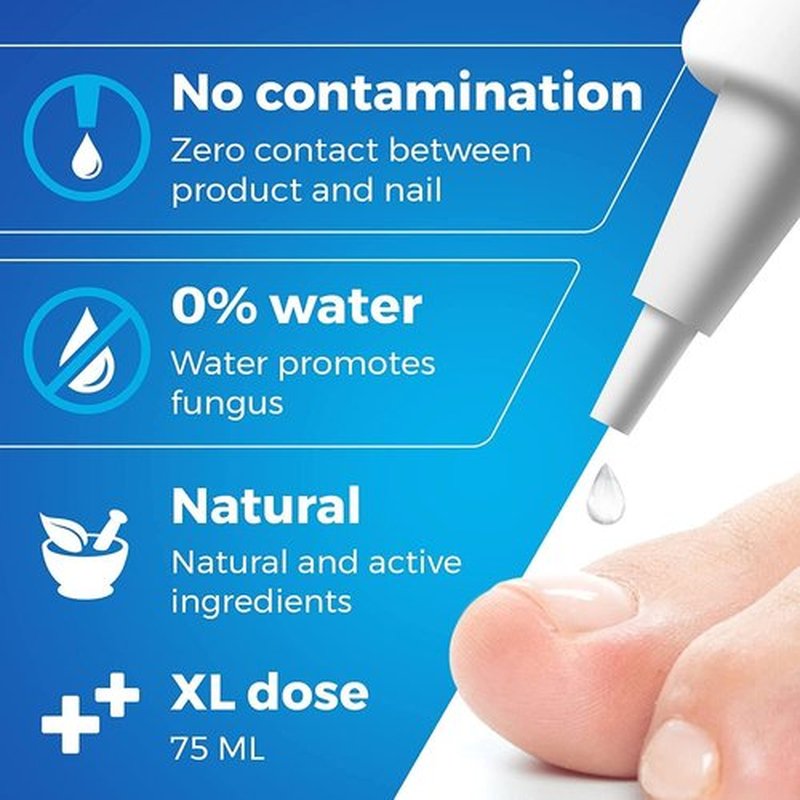 Fungi Nail Extra Strength Toenail Fungus Treatment - Nail Strengthener & Growth Formula | 2.54 Fl Oz