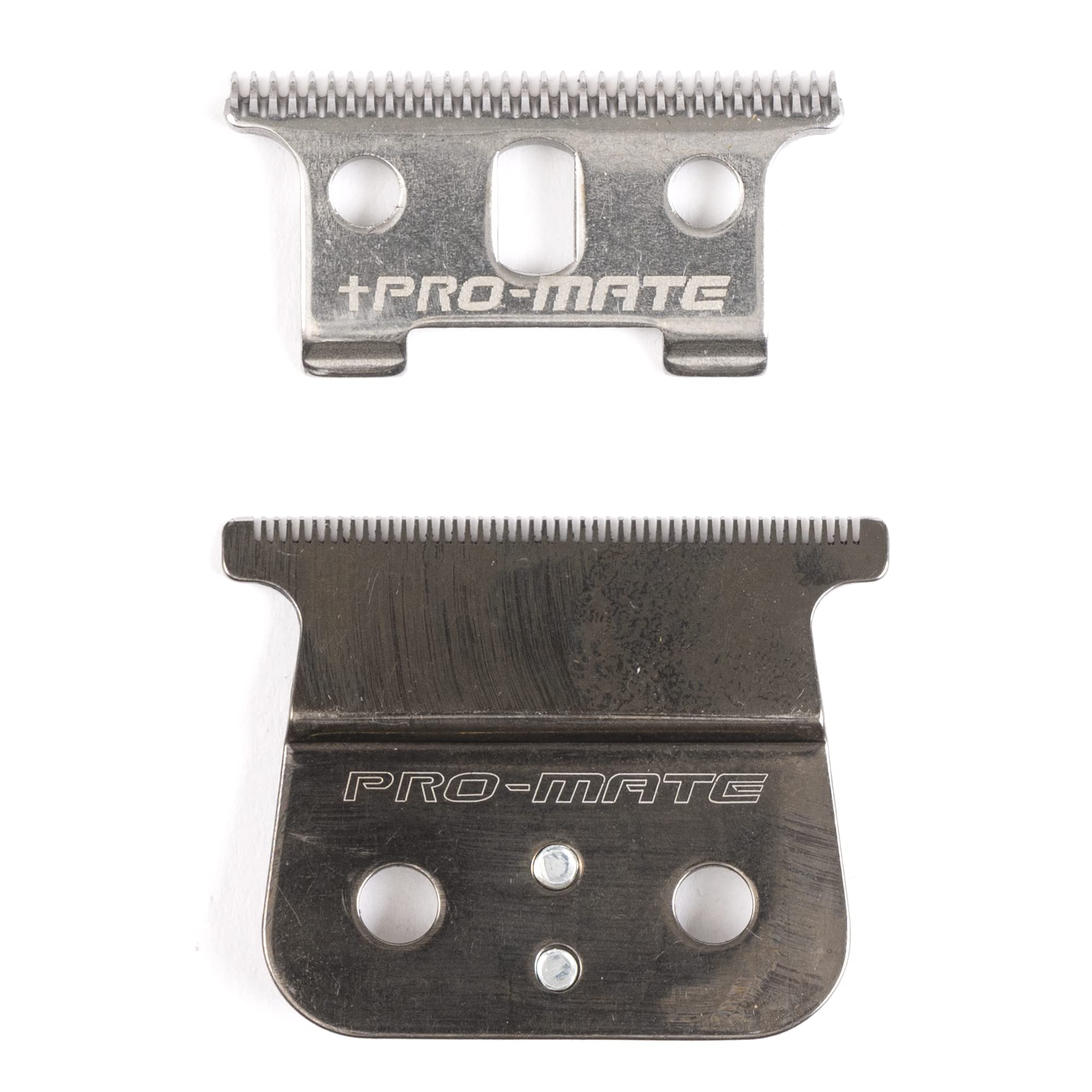 Replacement Blade 04521 fits Andis T-Outliner 04780, GTX 04785 (Model GO, GTO) Modified One Hittaz Zero Gap by PRO-MATE w/Free Screws (Black - T Shape)