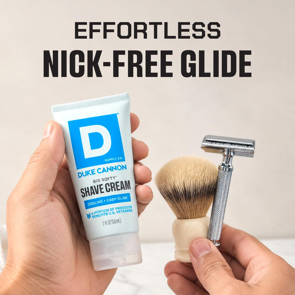 Duke Cannon Big Softy Shave Cream - 2 fl oz - Travel Size