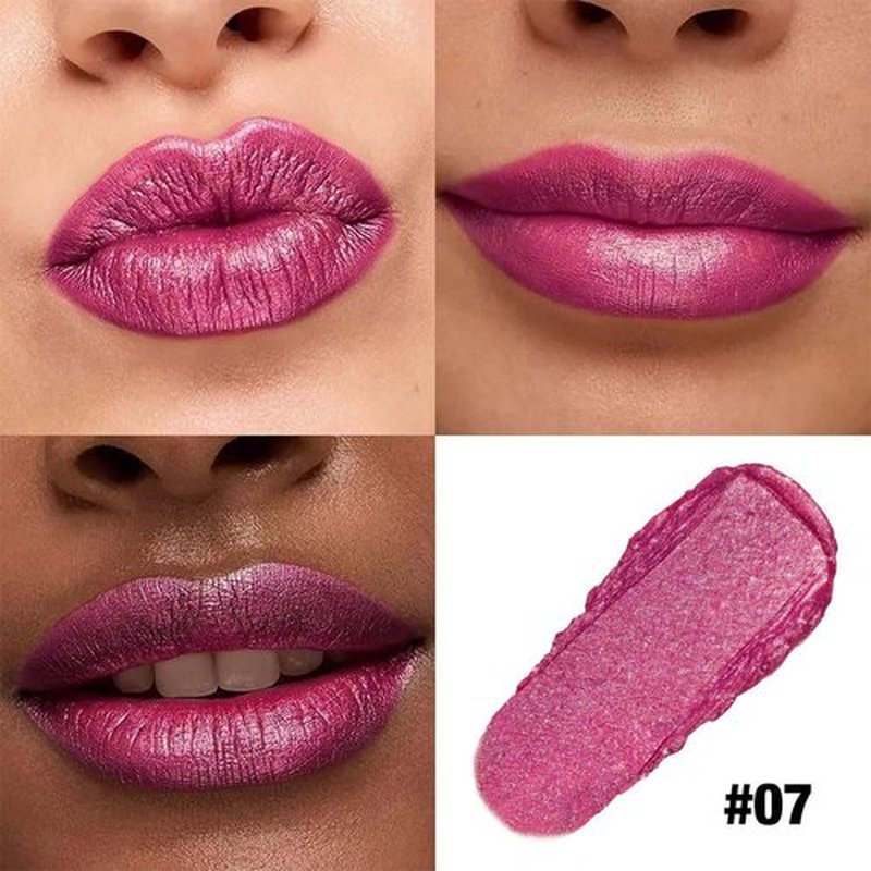 Skiennix Mauve Pink Shimmer Lipstick - Metallic Glow & Hydrating Formula | Long-Lasting Waterproof