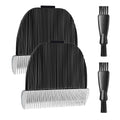 uijino Dog Clipper Blades Compatible with Hansprou Replacement Clipper Blades Hansprou Clipper Blades for Hansprou Dog Clippers, 2 Pack Hansprou Dog Clipper Replacement Blades, 2 Cleaning Brush