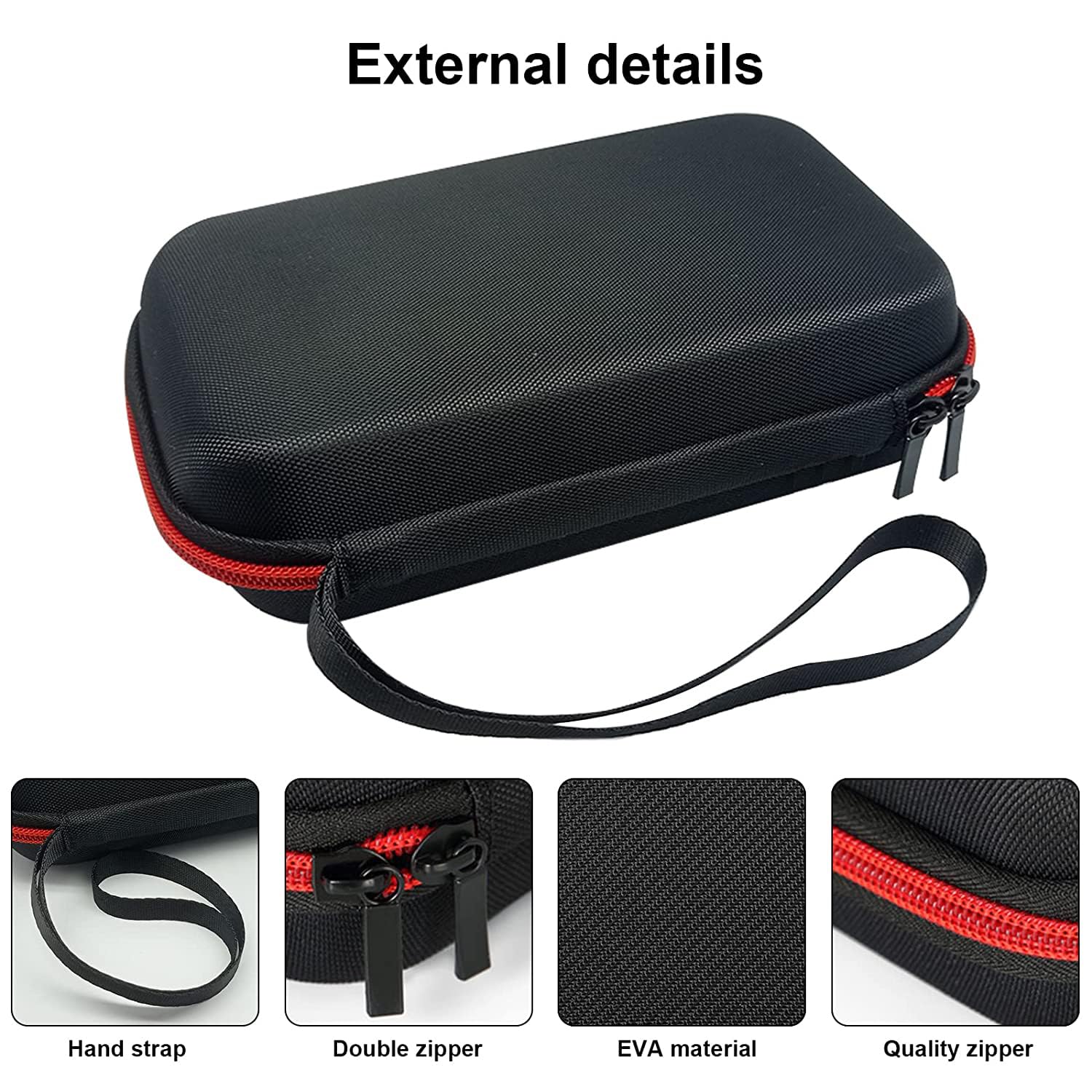 LinMei Hard Case for One Blade Trimmer QP2724/90, QP2834/70, QP2630/72, Waterproof Shaver Organizer Shockproof Travel Storage Box for Charger & Accessories