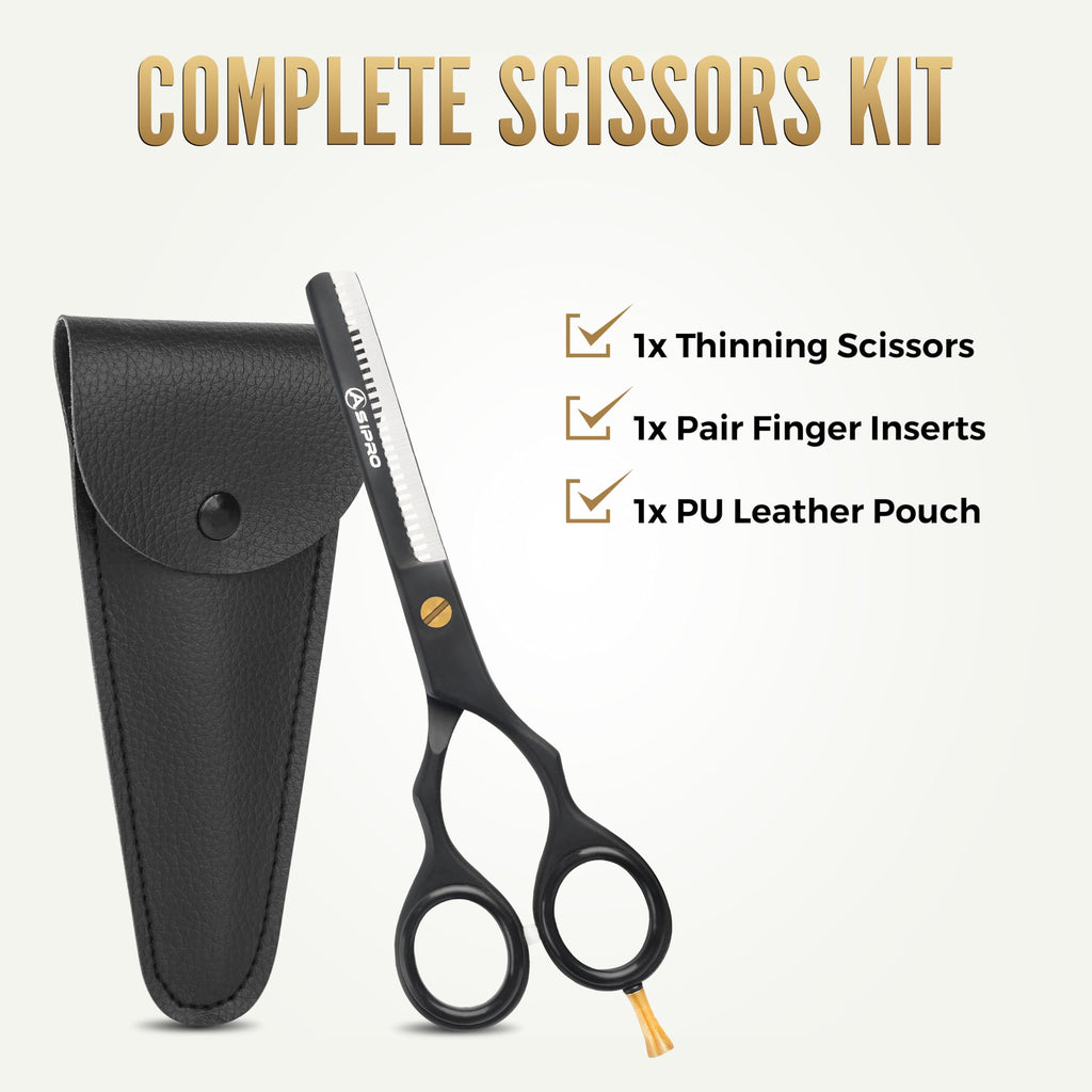 ASIPRO Thinning Shears for Hair Cutting 6.5” Hair Thinning Scissors Professional Blending Shears Texturizing Scissors for Hair Thinning Shears for Women & Men Texturizing Shears for Hair Cutting