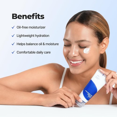 IsNtree Hyaluronic Acid Aqua Gel Cream - Lightweight Moisturizer | Quick-Absorbing Hydration | 100ml