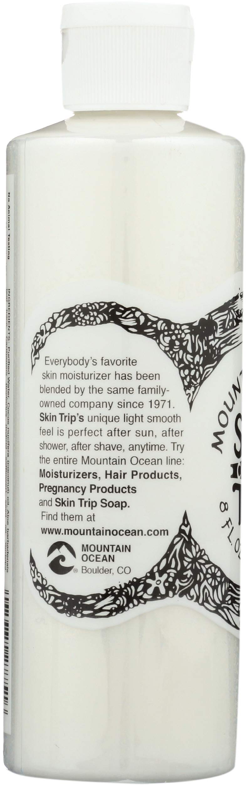 Mountain Ocean Coconut Skin Trip Moisturizer, 8 Fluid Ounce (5454)