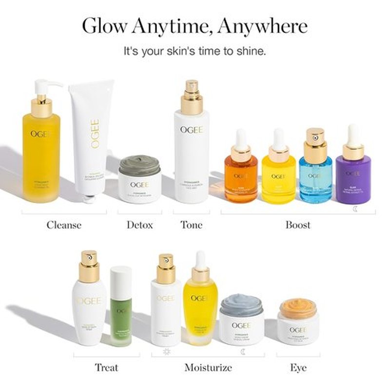 Ogee Jojoba Glow Face Oil - Organic Moisturizing Treatment for Radiant Skin | 30ml