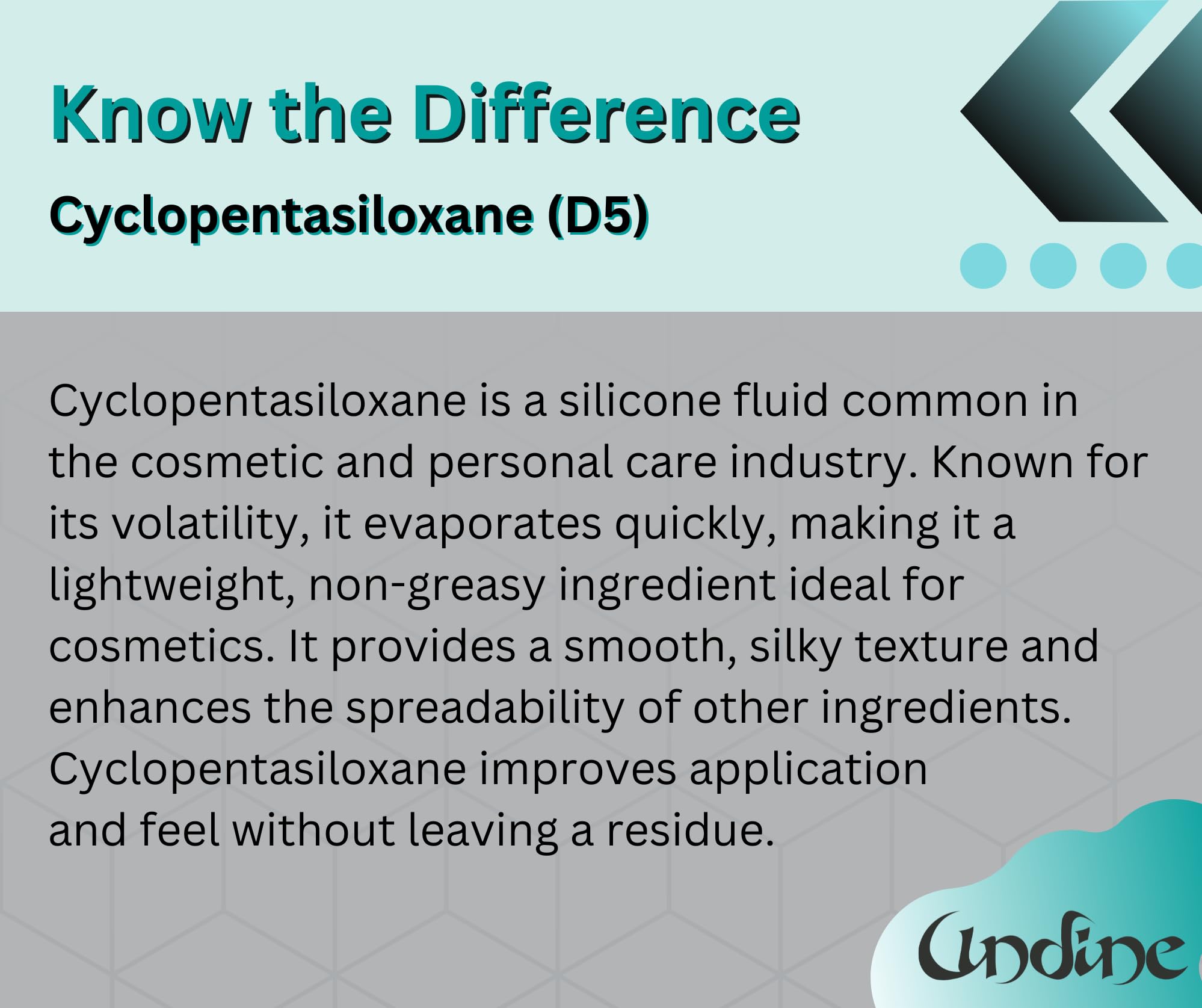 Cyclomethicone - Cyclopentasiloxane D5 (4 Fl Oz)