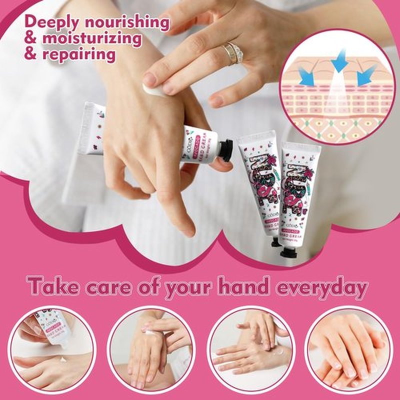 Kolewo4ever 90pcs 30 Sets Nurse Hand Cream Nurse Christmas Gifts Travel Size Hand Lotion for Dry Cracked Hands Gifts for Nursing Graduation Nurses Week New Nurses
