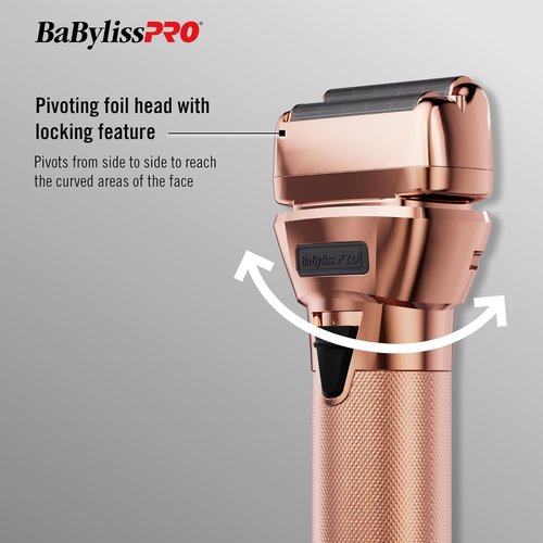BaBylissPRO FXONE Double Foil Shaver - Interchangeable Battery for Ultimate Grooming Experience
