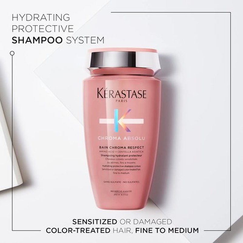 Kerastase Chroma Absolu Shampoo & Conditioner Set - Hydrate & Protect Color-Treated Hair with Glycerin & Hyaluronic Acid