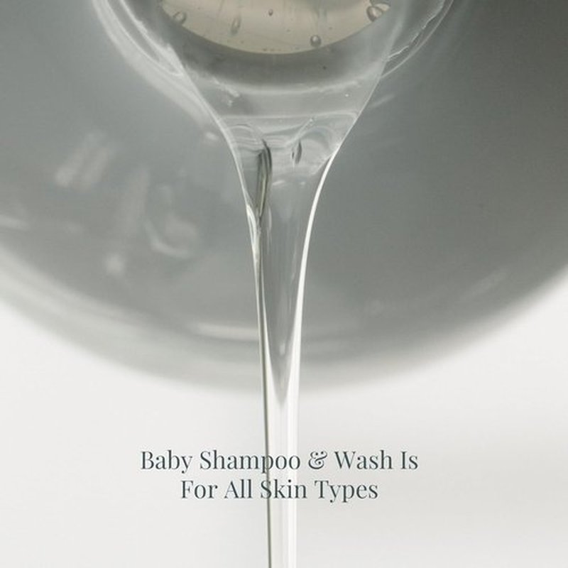 Birth's Baby Shampoo & Wash - Gentle Eczema Body Wash for Sensitive Skin | 16oz Clean Baby Soap