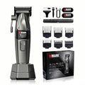 WMARK Hair Clippers for Men Professional Barber Clippers for Hair Cutting Cordless Clippers 5CR DLC Curved Ceramic Fade Blades, 2 Speed 8000/9000RPM, LED Digital Display, USB-C Rechargeable NG-8008