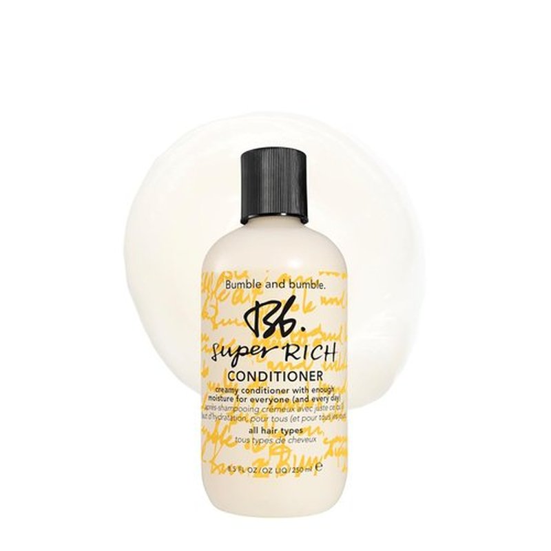 Bumble and bumble. Super Rich Hair Conditioner - Daily Moisture & Shine | Detangles All Hair Types | Glycerin & Avocado Oil